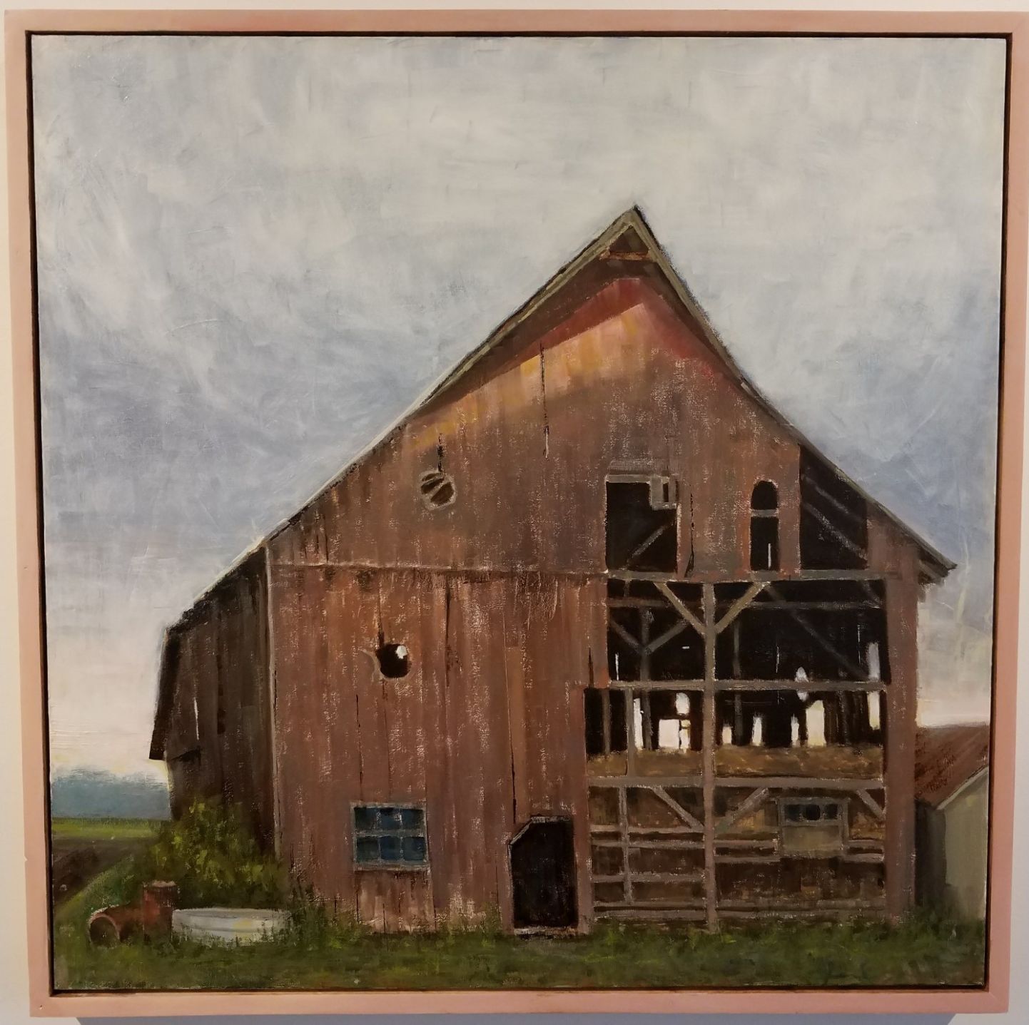 "Self-Portrait (as a Barn)" by Benny Sanders